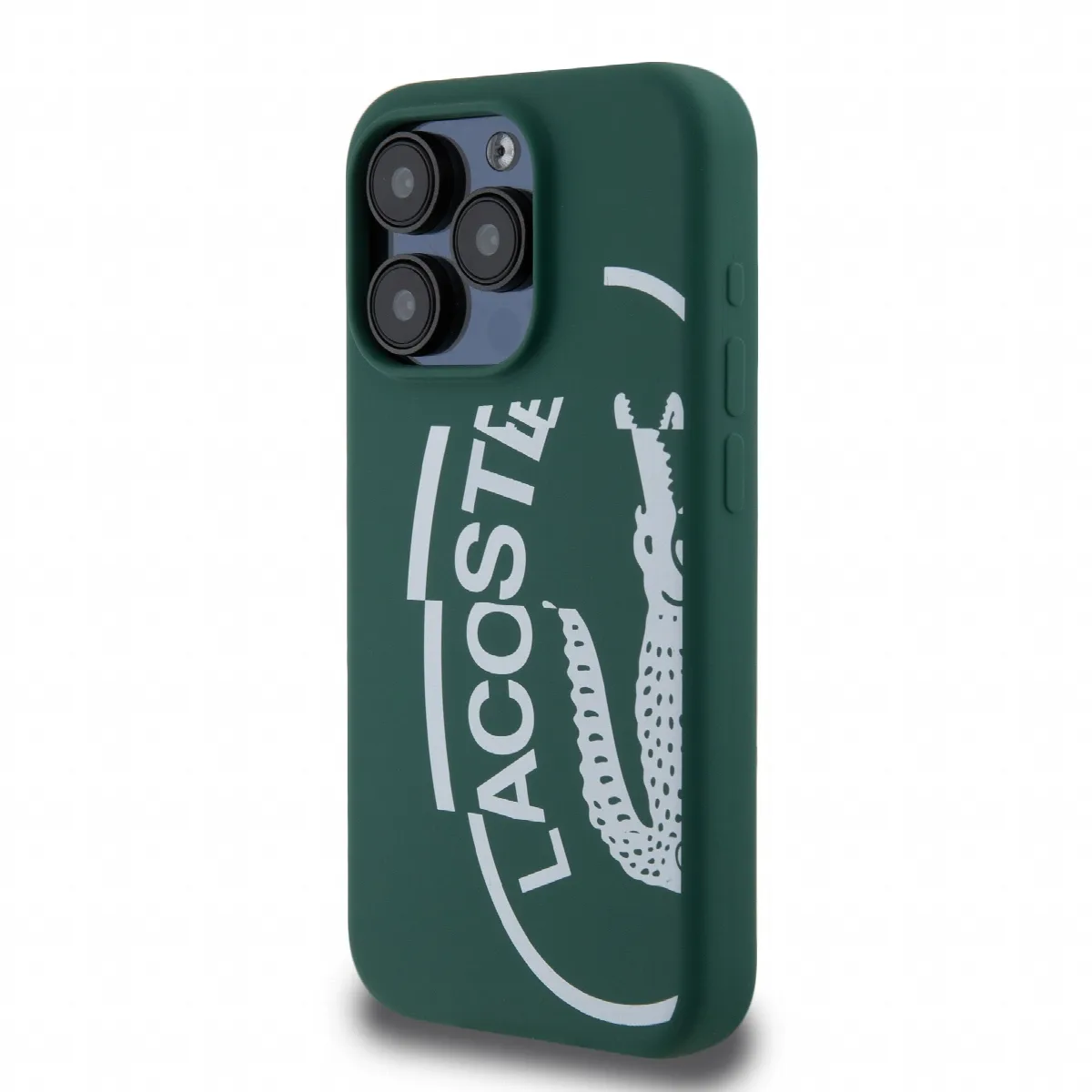 Lacoste Oval Logo Hard Case Θήκη προστασίας από Σιλικόνη για iPhone 15 Pro Πράσινο/Λευκό – εικόνα 4