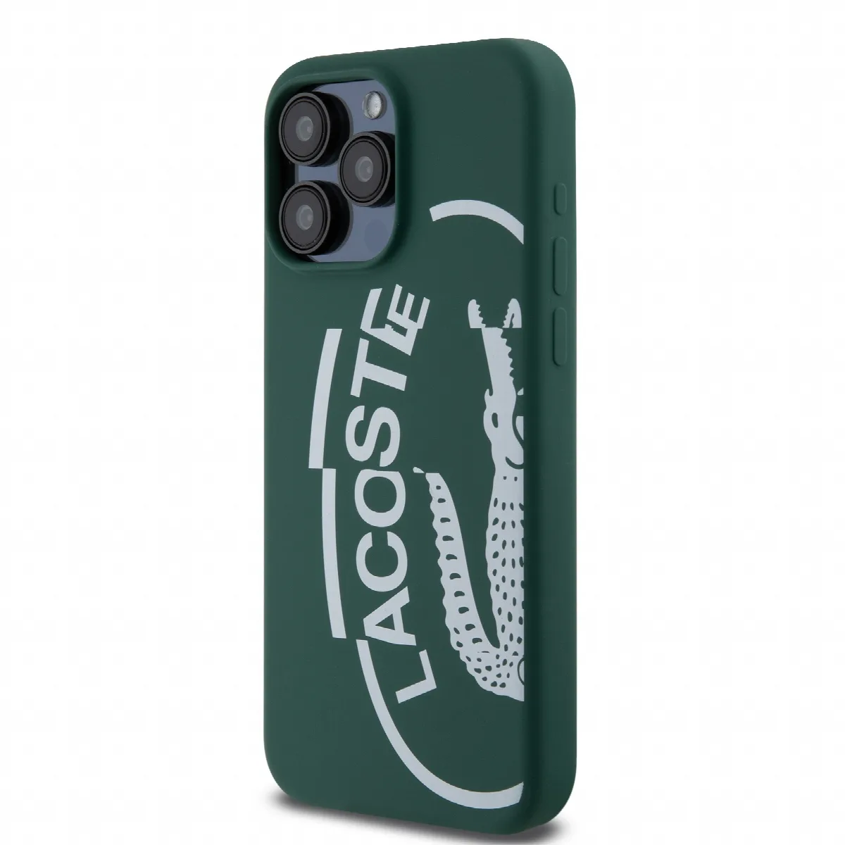 Lacoste Oval Logo Hard Case Θήκη προστασίας από Σιλικόνη για iPhone 15 Pro Max Πράσινο/Λευκό – εικόνα 4