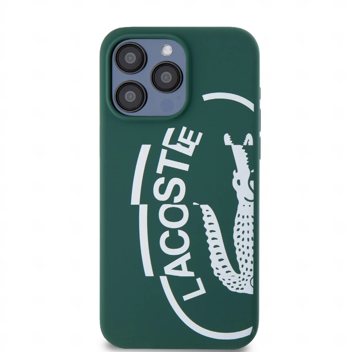 Lacoste Oval Logo Hard Case Θήκη προστασίας από Σιλικόνη για iPhone 15 Pro Max Πράσινο/Λευκό – εικόνα 3