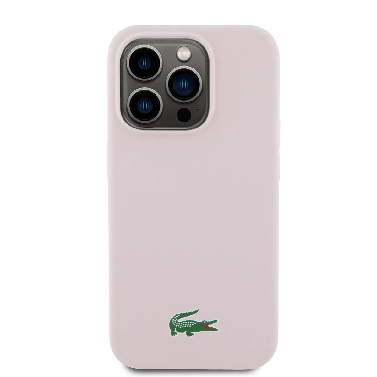 Lacoste Magsafe Croc Logo Hard Case Θήκη προστασίας από Σιλικόνη για iPhone 15 Pro Ροζ – εικόνα 3