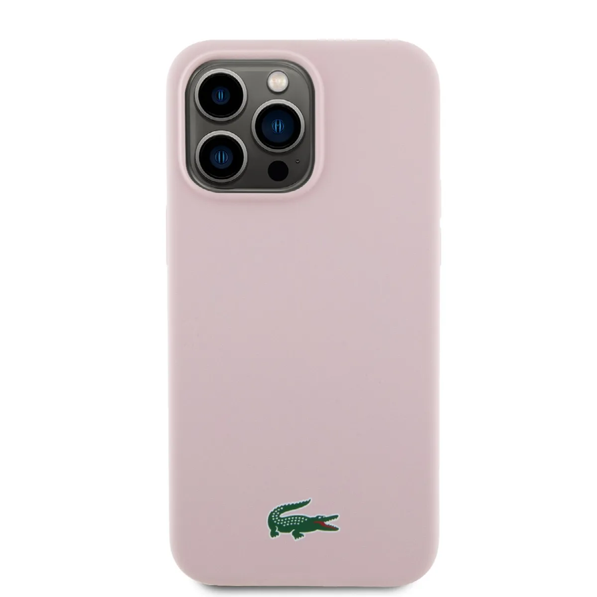 Lacoste Magsafe Croc Logo Hard Case Θήκη προστασίας από Σιλικόνη για iPhone 15 Pro Max Ροζ – εικόνα 3