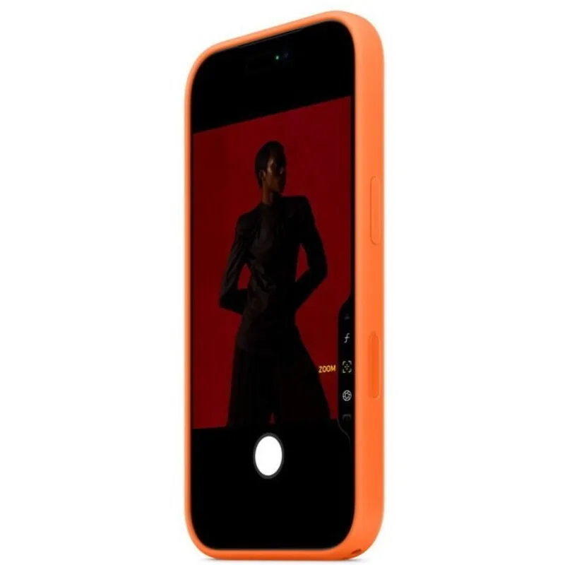 Apple Silicone Case with MagSafe Back Cover για iPhone 17 Pro Max - Orange – εικόνα 2