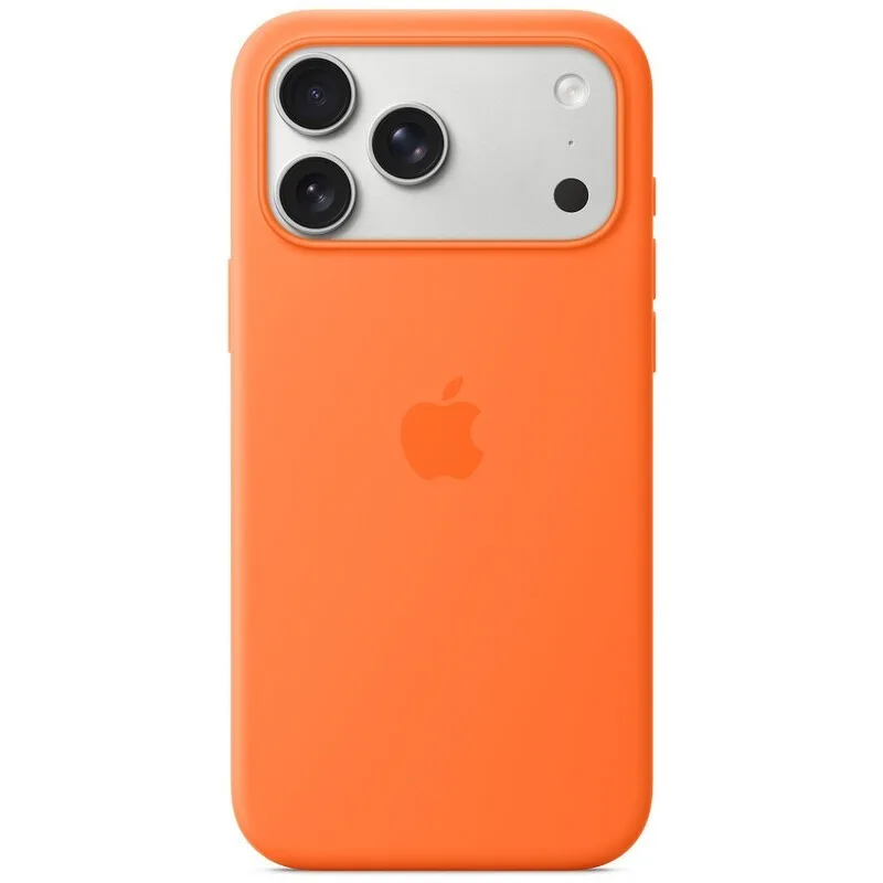 Apple Silicone Case with MagSafe Back Cover για iPhone 17 Pro Max - Orange