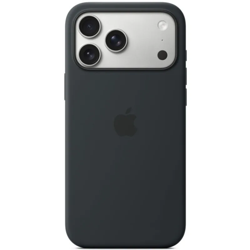 Apple iPhone 17 Pro Max Silicone Case with MagSafe Black