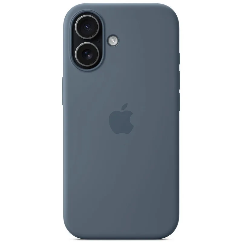 Apple iPhone 17 Silicone Case with MagSafe Anchor Blue