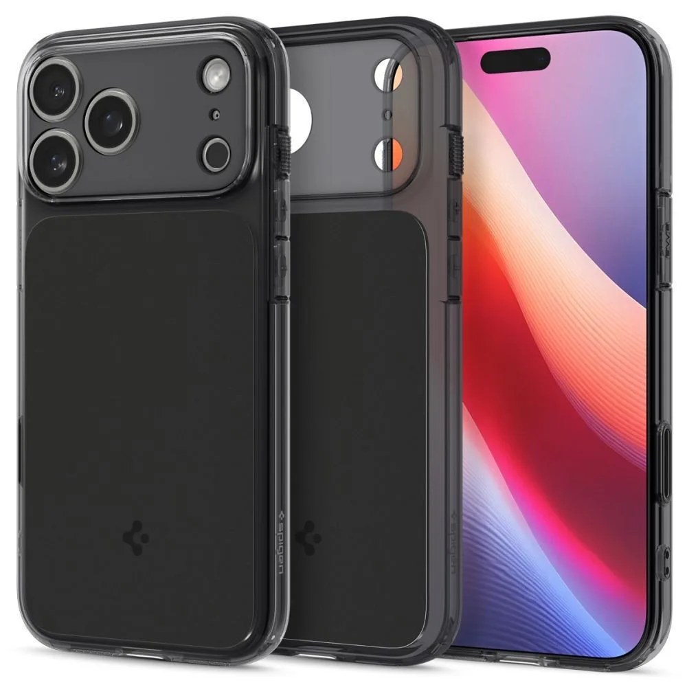 Spigen Ultra Hybrid T MagSafe Back Cover Πλαστικό/Σιλικόνης για iPhone 17 Pro Max - Matte Black