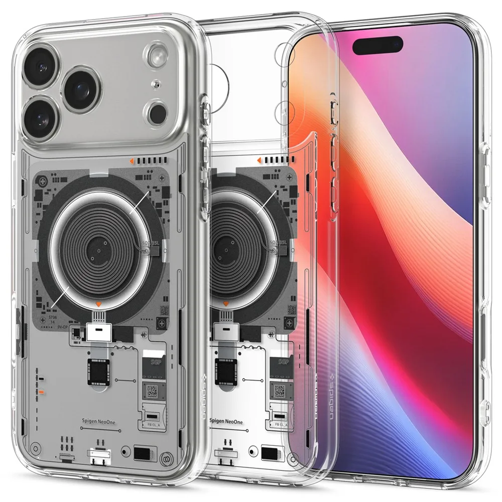 Spigen Ultra Hybrid Neo One MagFit Back Cover Πλαστικό / Σιλικόνης για iPhone 17 Pro Max - Διάφανο