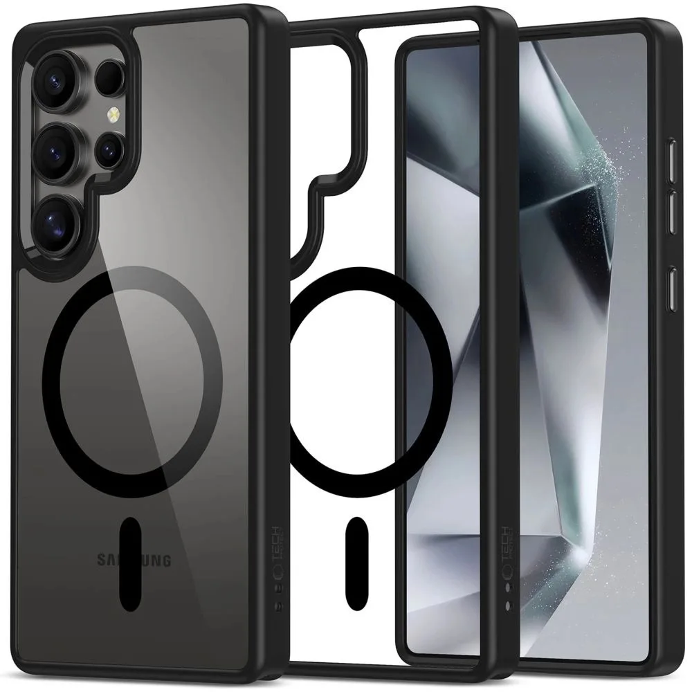 Tech-Protect Magmat Back Cover Σιλικόνης / Πλαστικό για Samsung Galaxy S25 Ultra - Διάφανο