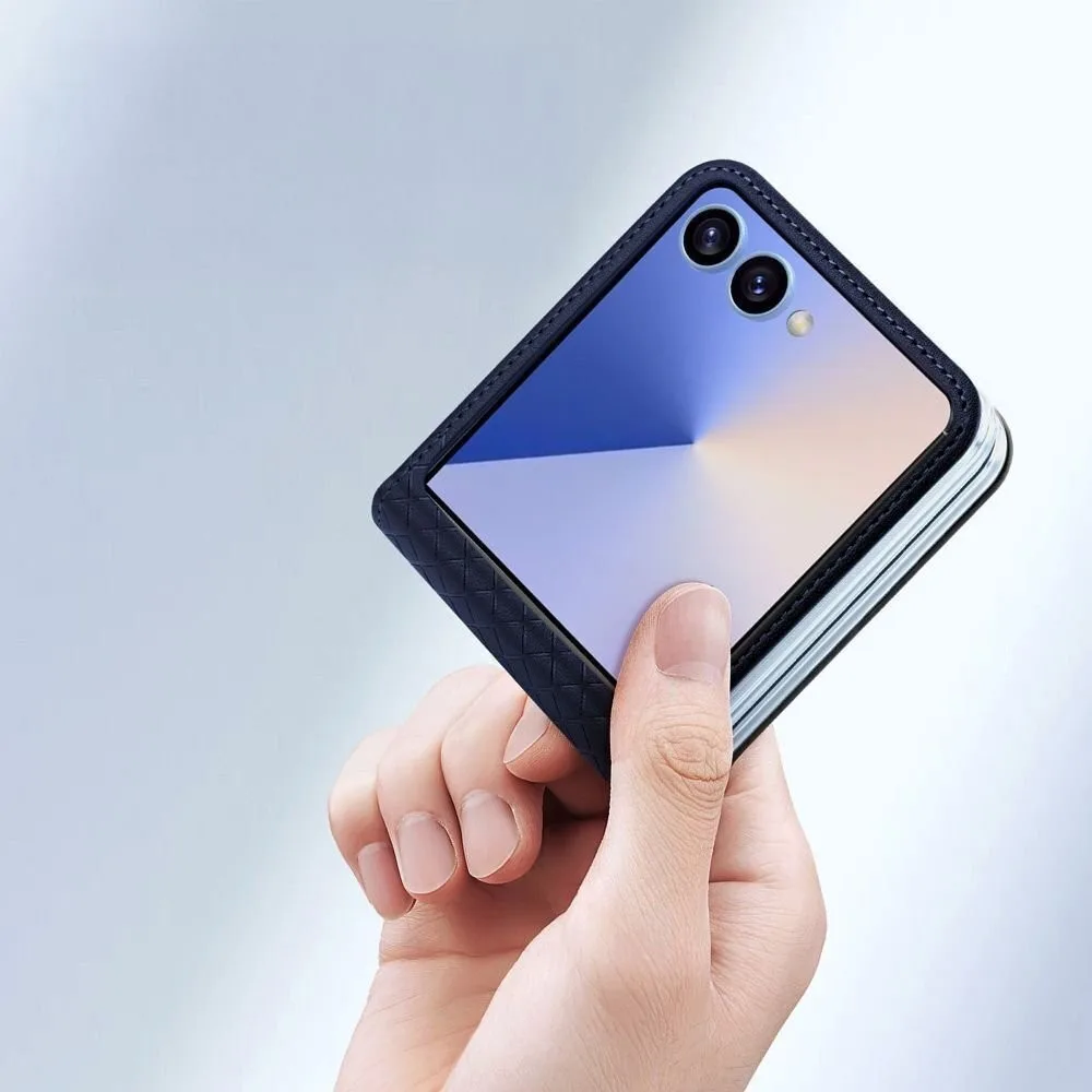 Θήκη Dux Ducis Back Cover Δερμάτινο για Samsung Galaxy Z Flip7 5G - Μαύρο – εικόνα 3
