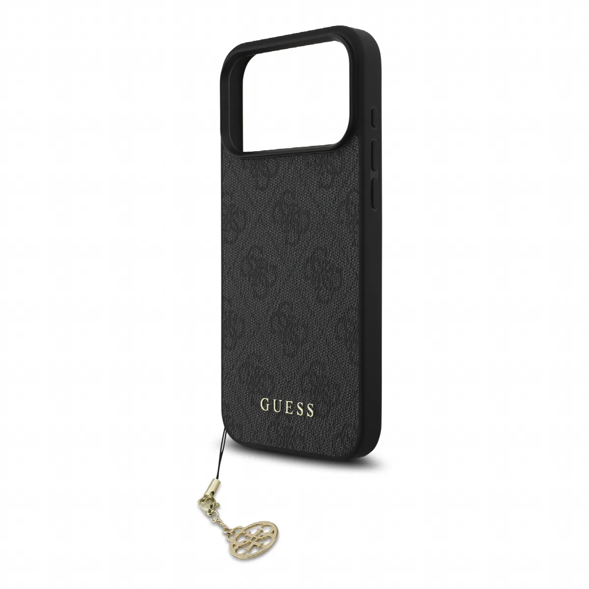 Guess - 4G Charm Θήκη για iPhone 17 Pro Max – Tone-on-Tone Grey – εικόνα 2