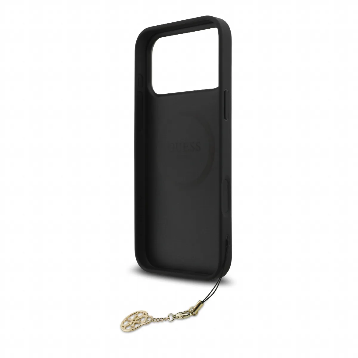 Guess - 4G Charm Θήκη για iPhone 17 Pro Max – Tone-on-Tone Grey – εικόνα 3