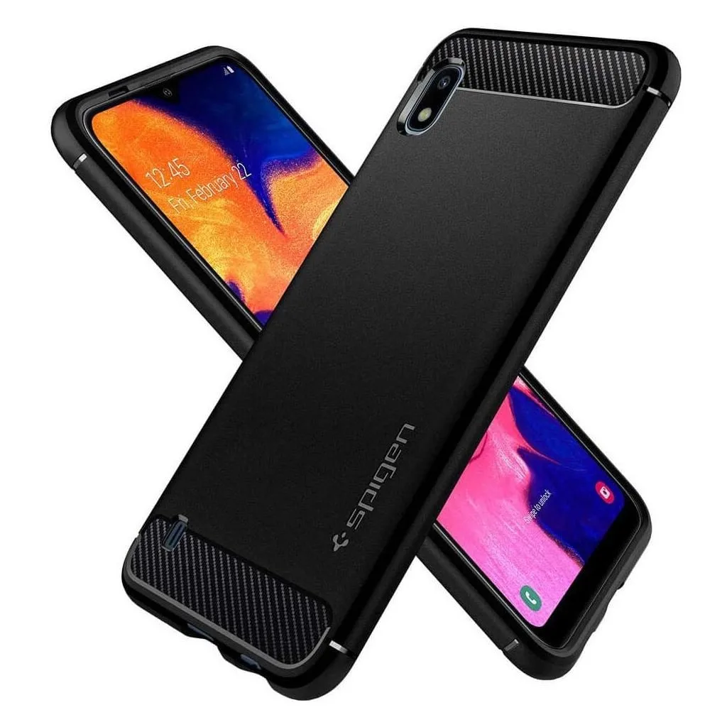 Spigen Rugged Armor Back Cover για Samsung Galaxy A10 - Μαύρο – εικόνα 2