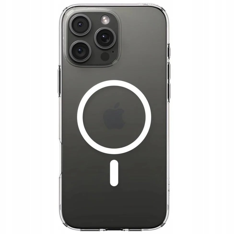 Spigen Liquid Crystal Magsafe Back Cover Σιλικόνης για iPhone 17 Pro Max - Διάφανο – εικόνα 5