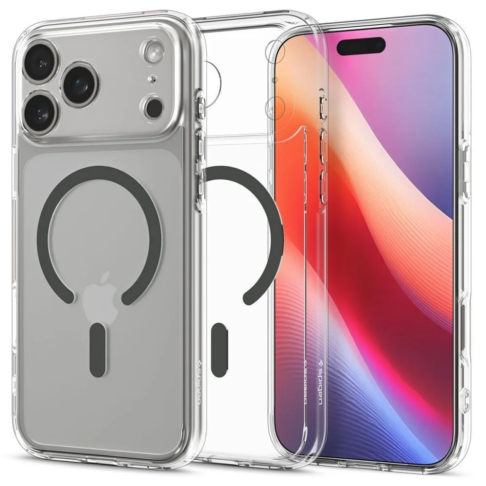 Spigen Ultra Hybrid Mag Back Cover Πλαστικό για iPhone 17 Pro Max - Clear Gray