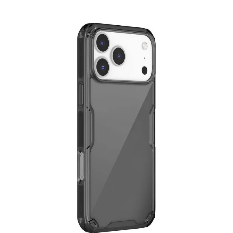 Nillkin Nature Back Cover Σιλικόνης / Πλαστικό για iPhone 17 Pro Max - Clear Black – εικόνα 3