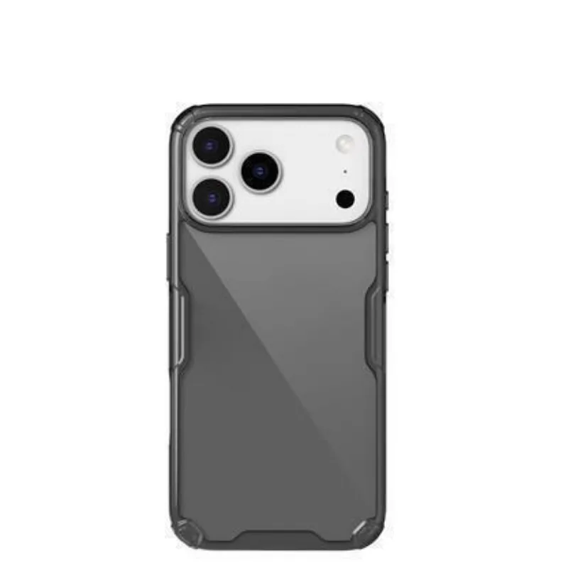 Nillkin Nature Back Cover Σιλικόνης / Πλαστικό για iPhone 17 Pro Max - Clear Black