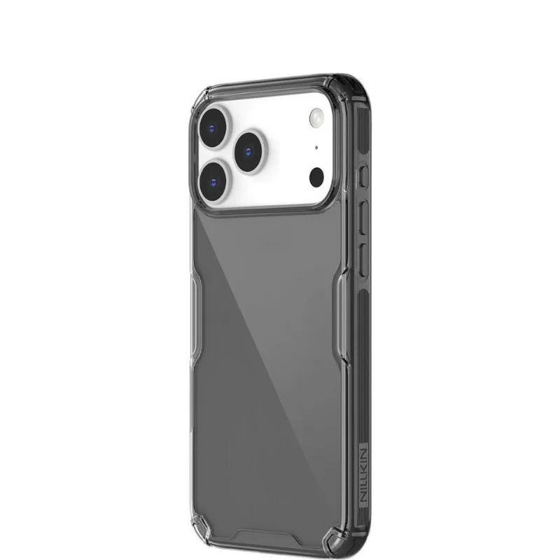 Nillkin Nature Back Cover Σιλικόνης / Πλαστικό για iPhone 17 Pro Max - Clear Black – εικόνα 2