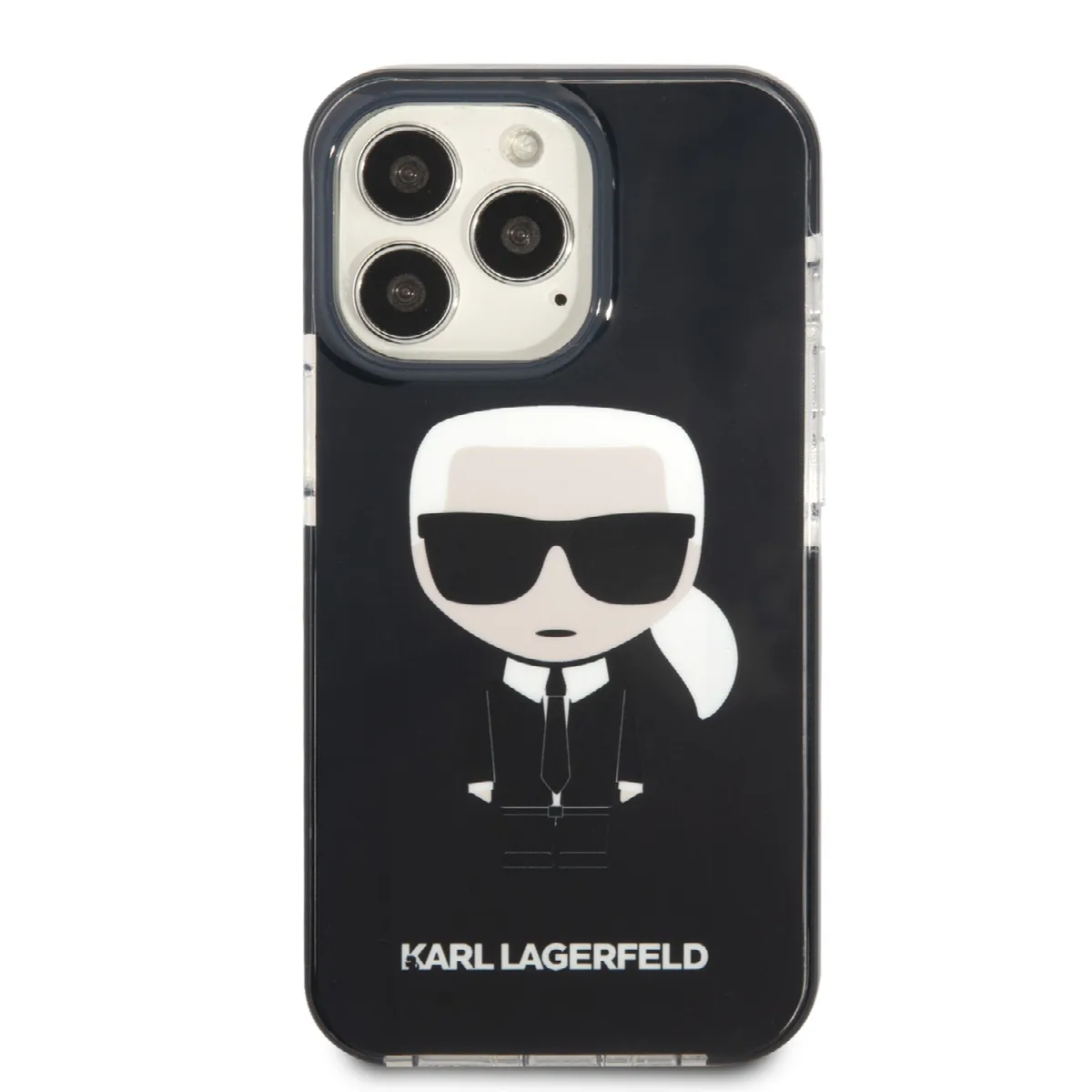 Karl Lagerfeld Ikonik Case Karl's Head Θήκη προστασίας από σκληρό πλαστικό – iPhone 13 Pro Max Μαύρο - KLHCP13XTPEIKK – εικόνα 4
