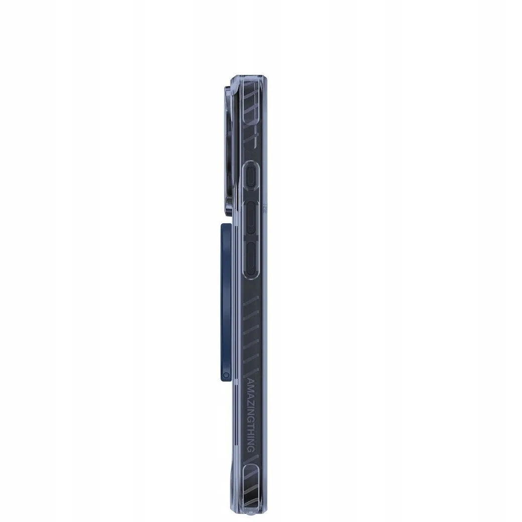 AmazingThing Titan Pro Grip Ring Back Cover Σιλικόνης για iPhone 17 Pro Max - Μπλε – εικόνα 5