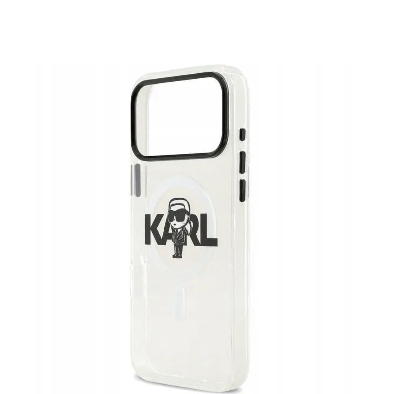 Karl Lagerfeld Magsafe Sketch Logo Back Cover Πλαστικό / Σιλικόνης για iPhone 17 Pro Max - Διάφανο – εικόνα 2
