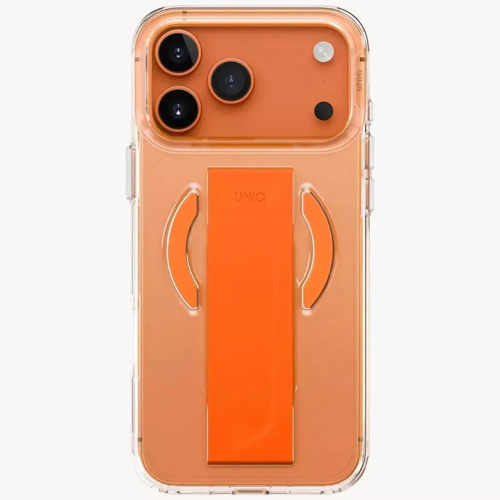 Θήκη Uniq Heldro Air MagClick Back Cover Πλαστικό / Σιλικόνης για iPhone 17 Pro Max - Πορτοκαλί – εικόνα 3