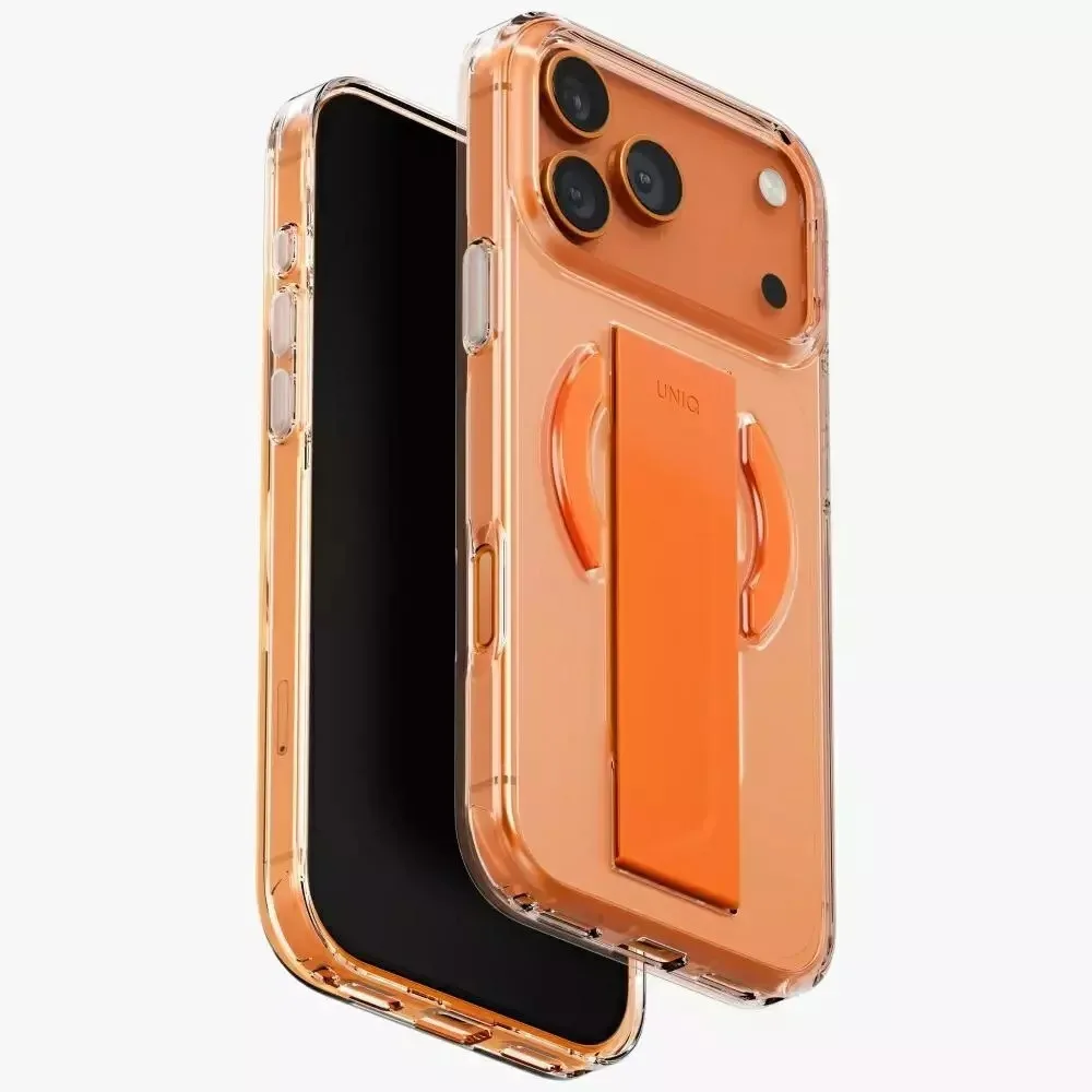 Θήκη Uniq Heldro Air MagClick Back Cover Πλαστικό / Σιλικόνης για iPhone 17 Pro Max - Πορτοκαλί