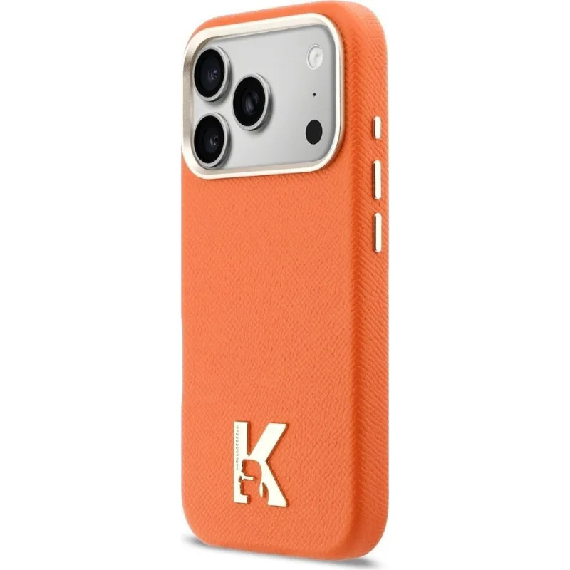 Karl Lagerfeld Case Karl Head Logo Magsafe για iPhone 17 Pro - Πορτοκαλί – εικόνα 3