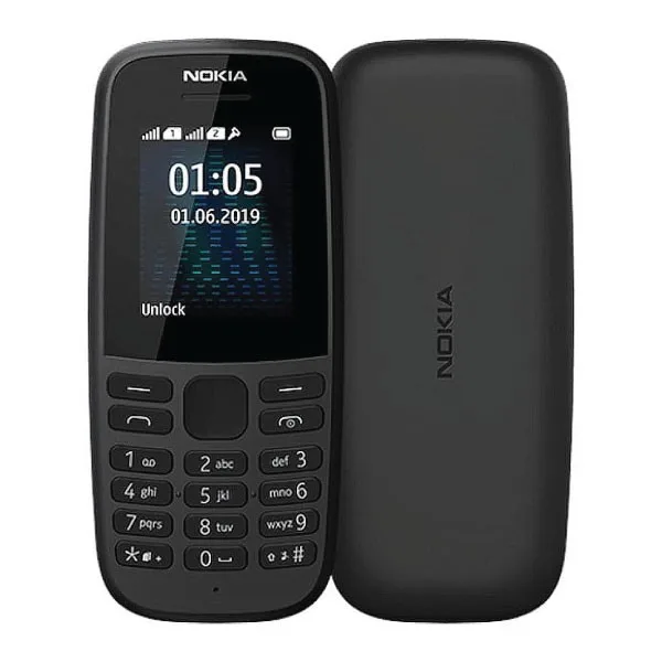 Nokia 105 (2019) Dual SIM Κινητό με Κουμπιά με Ελληνικό Μενού