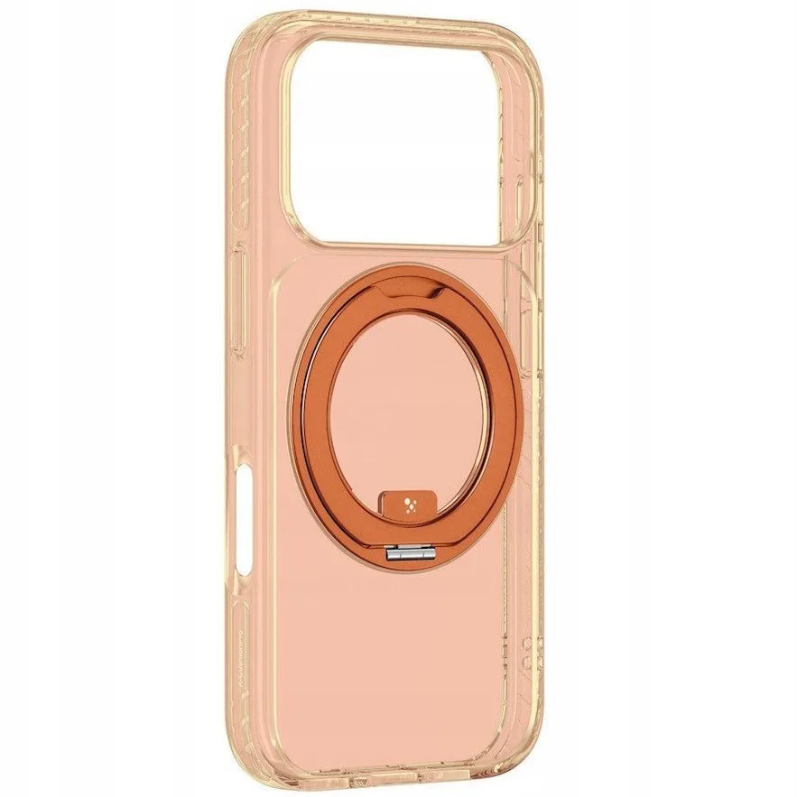 AmazingThing Titan Pro Magspin 360 Full Cover Σιλικόνης για iPhone 17 Pro Max - Πορτοκαλί – εικόνα 3