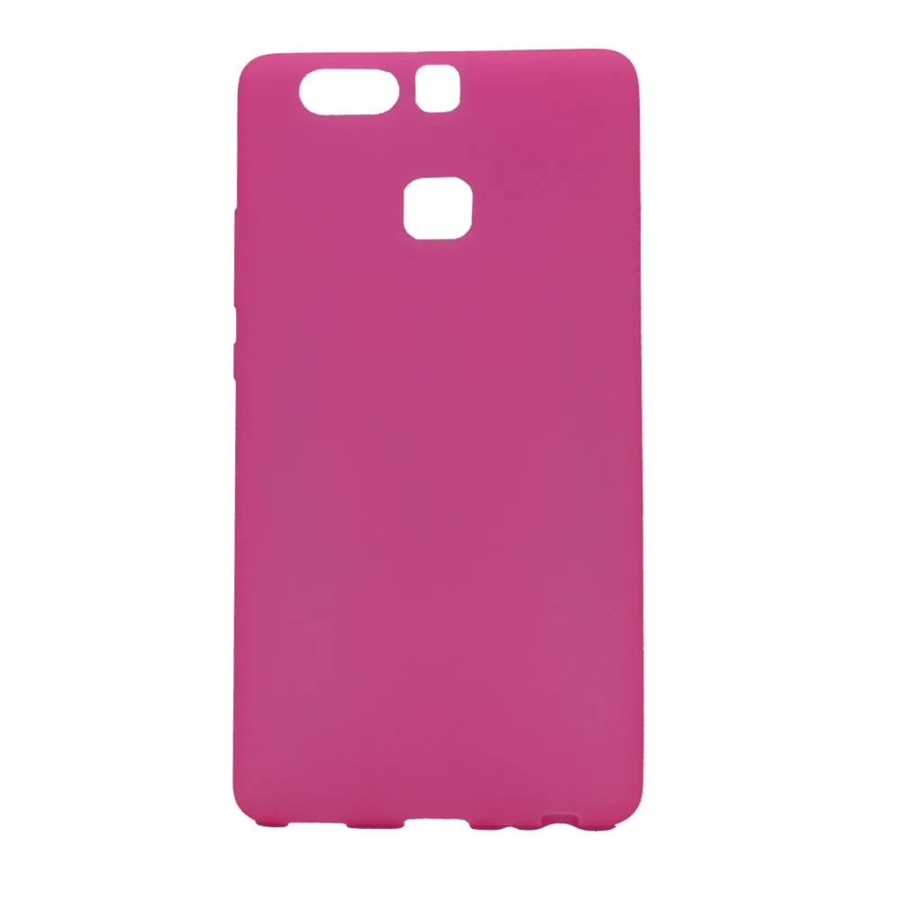 Θήκη σιλικόνης TPU Gel Ultra Thin mat για Huawei P9 - Ροζ