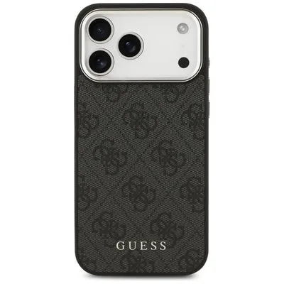 Guess - 4G Big Logo MagSafe case for iPhone 17 Pro Max - Black - Θήκη Προστασίας για iPhone 17 Pro Max σε Μαύρο Χρώμα