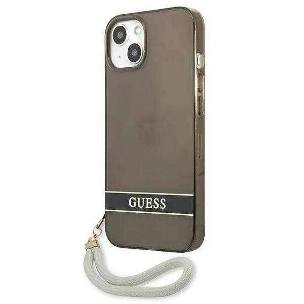 Guess Translucent Stap Θήκη προστασίας για iPhone 13 - Μαύρο – εικόνα 3