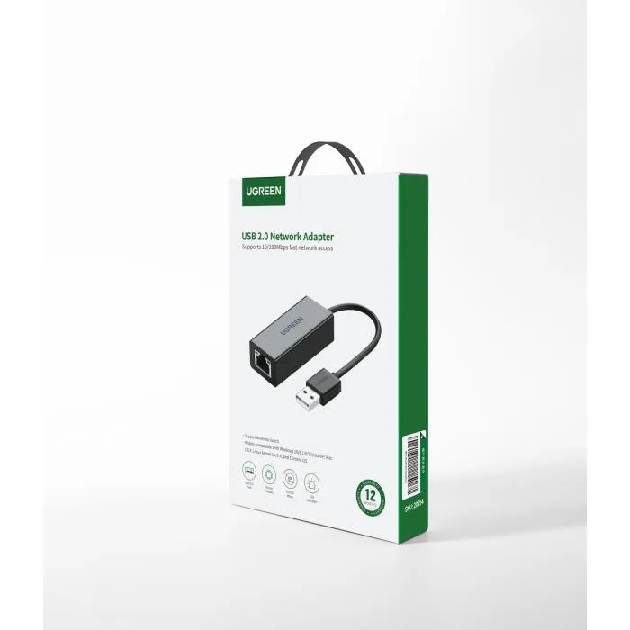 USB 2.0 to 1 Fast Ethernet UGREEN CR110 20254 – εικόνα 2