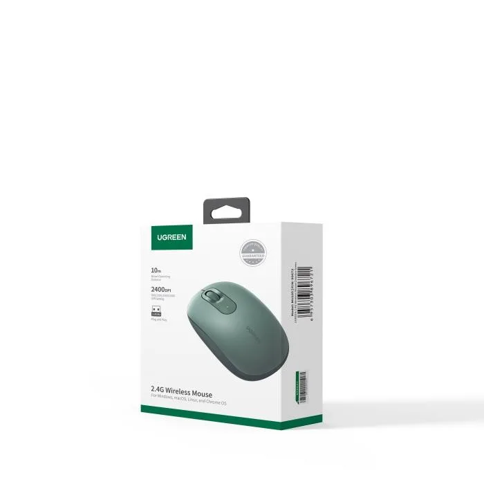 Mouse Wireless UGREEN MU105 Green 90672 – εικόνα 2