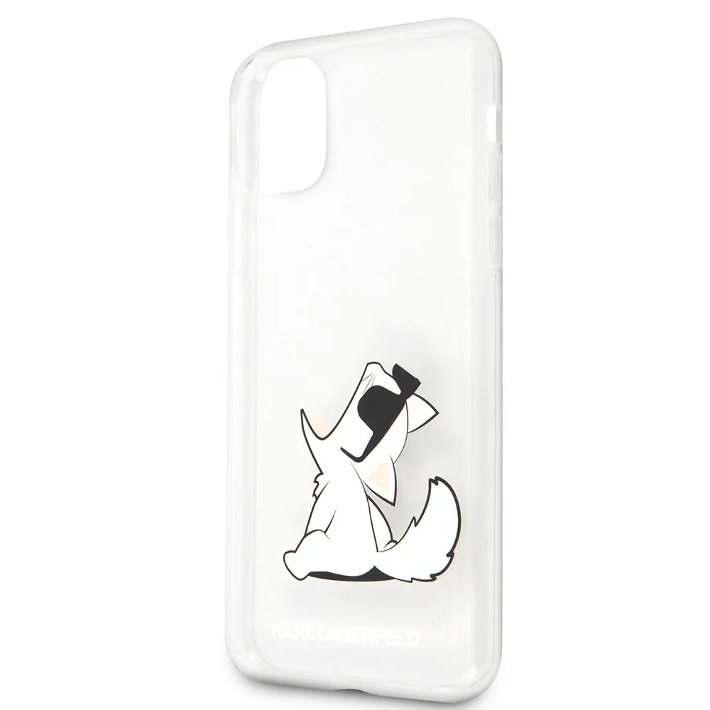 Karl Lagerfeld "Choupette Fun" Hard Case Θήκη προστασίας από σιλικόνη – iPhone 12 Pro Max Clear – εικόνα 2