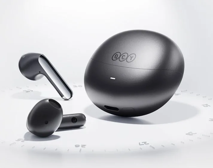 QCY AilyBuds Pro Semi-Ear BT Handsfree Ακουστικά - Μαύρο – εικόνα 3