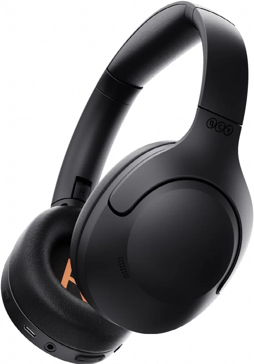 QCY H3 Lite ANC Ασύρματα/Ενσύρματα Over Ear Ακουστικά - Μαύρο