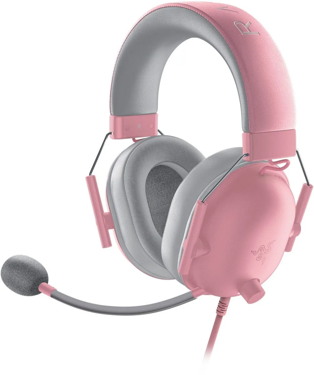 Razer BlackShark V2 X Over-ear Gaming Headset - Ροζ