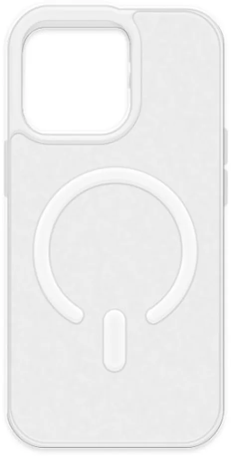 ObaStyle Creative Semiclear Case για Apple iPhone 15 Pro - Λευκό