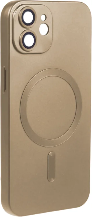 ObaStyle Metal Effect Magnetic Soft Cover Case για Apple iPhone 11 - Χρυσό