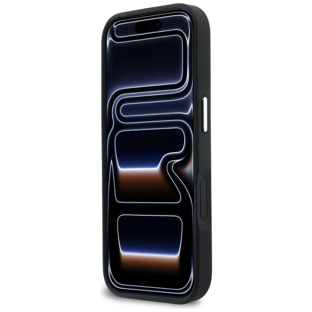 Karl Lagerfeld Λογότυπο Karl & Choupette Magsafe Back Cover Θήκη για Iphone 17 Pro Max - Μαύρο – εικόνα 5