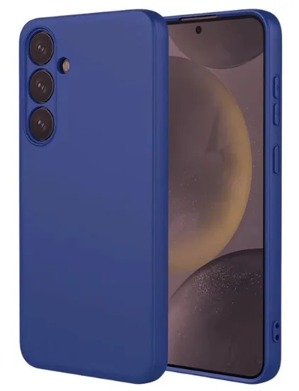 Θήκη σιλικόνης TPU Ultra Slim 0.3mm soft mat για Samsung Galaxy S25 Plus - Σκούρο Μπλε