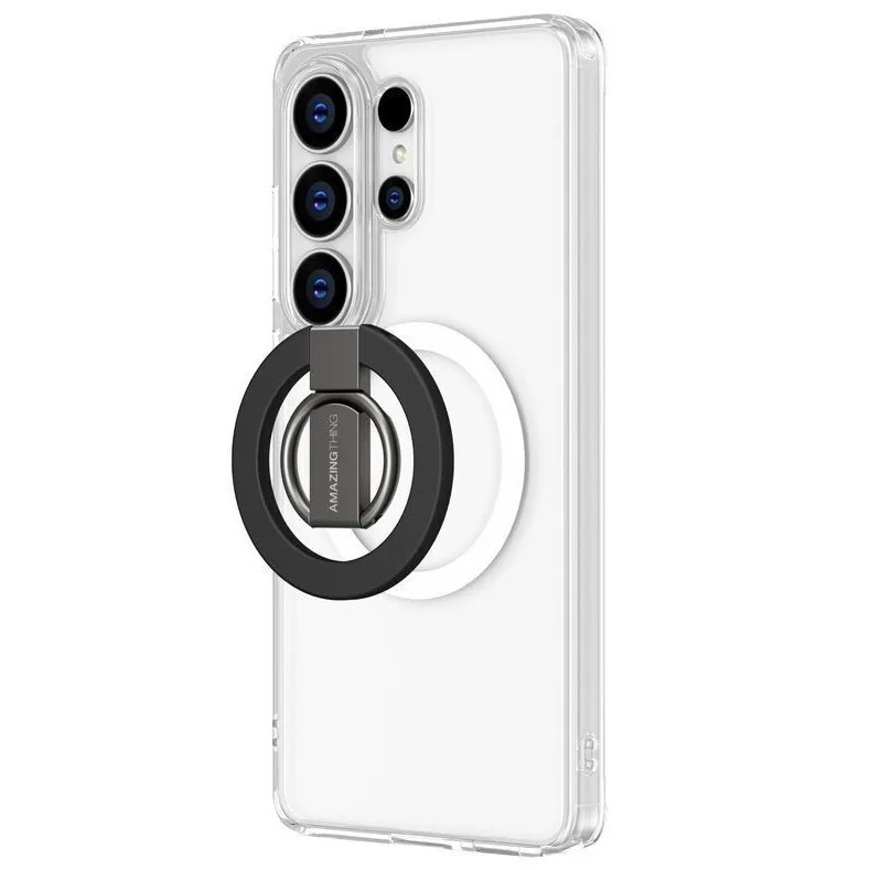 AmazingThing MagSafe Minimal Back Cover με Ring Holder για Samsung Galaxy S26 Ultra - Διάφανο – εικόνα 2