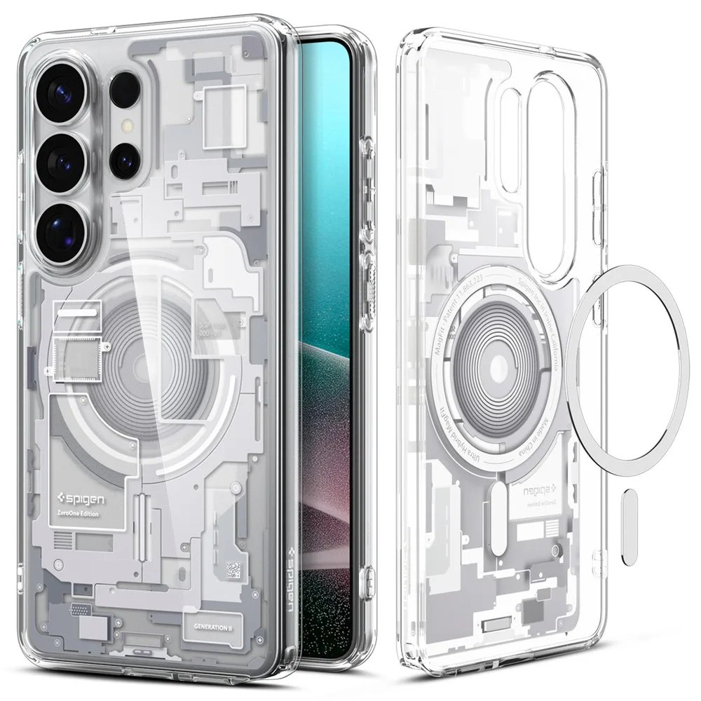 Spigen Ultra Hybrid Mag Back Cover για Samsung Galaxy S26 Ultra 5G - Zero One White – εικόνα 3
