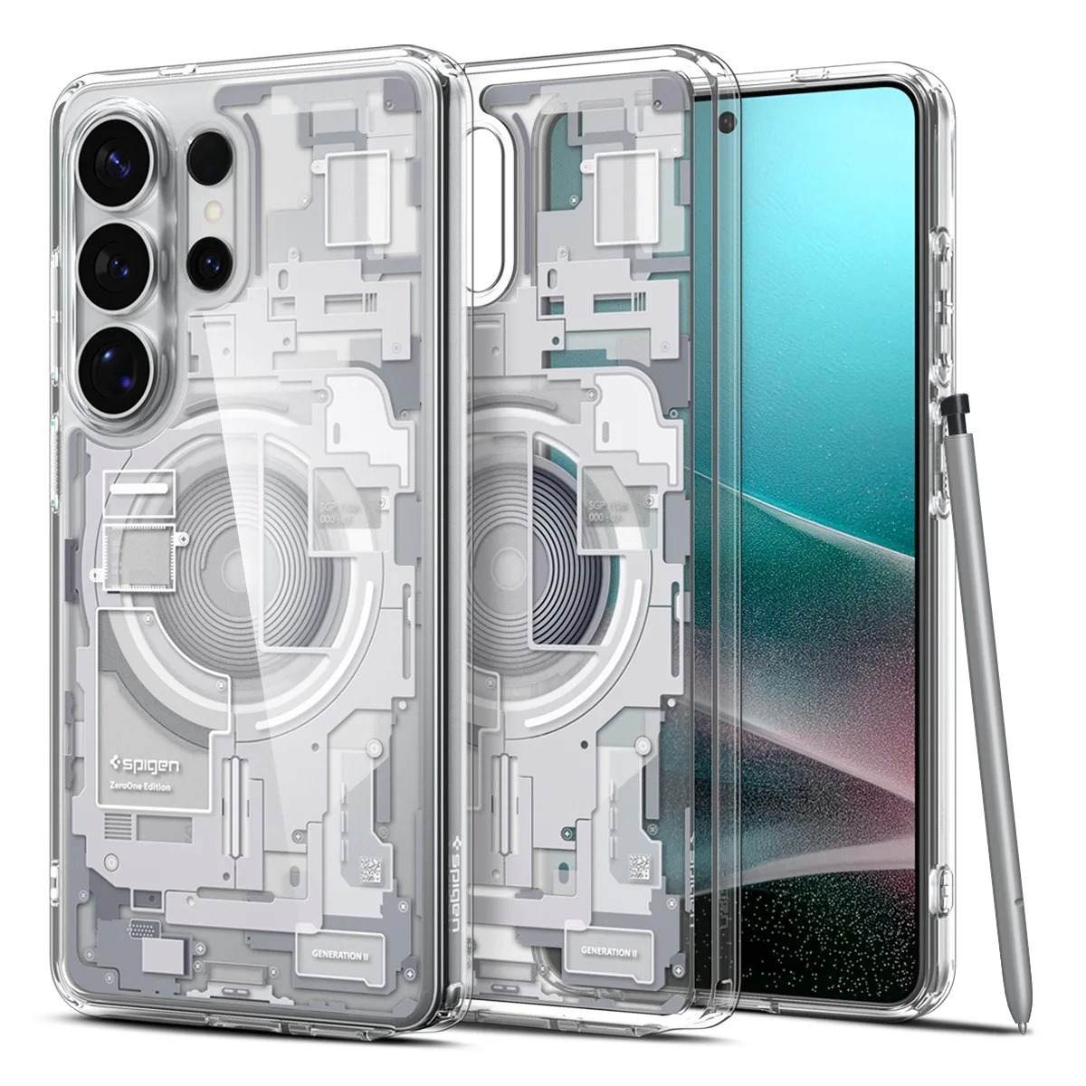 Spigen Ultra Hybrid Mag Back Cover για Samsung Galaxy S26 Ultra 5G - Zero One White