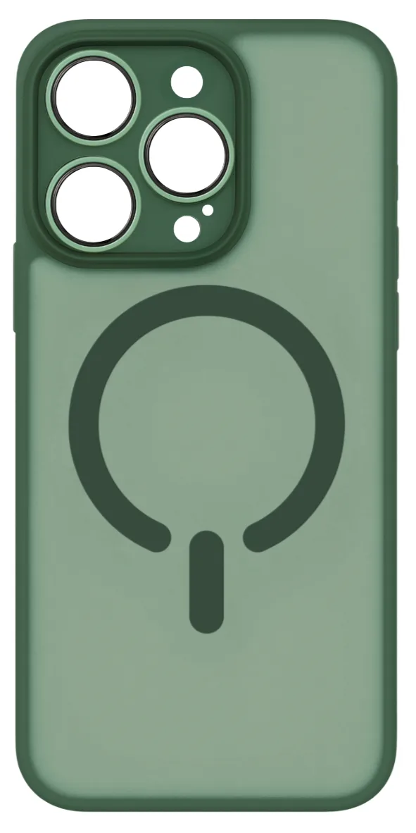 ObaStyle Semiclear Ματ Θήκη MagSafe για iPhone 14 Pro Max - Πράσινο – εικόνα 2