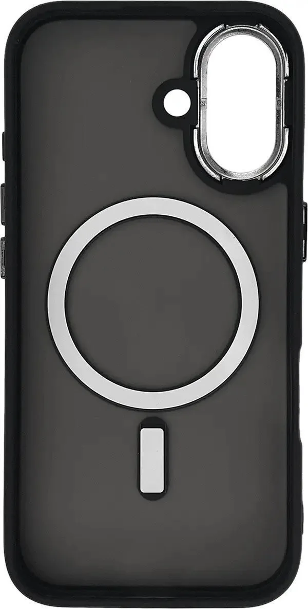 Hurtel MagSafe Back Cover Σιλικόνης για iPhone 17e/16e - Μαύρο – εικόνα 2