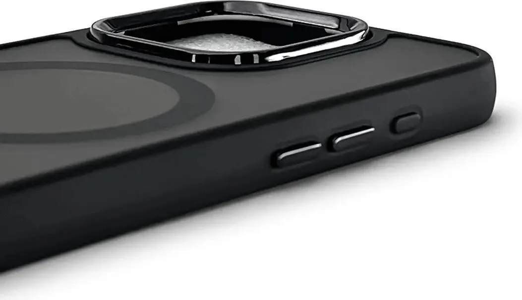 Hurtel MagSafe Back Cover Σιλικόνης για iPhone 17e/16e - Μαύρο – εικόνα 3