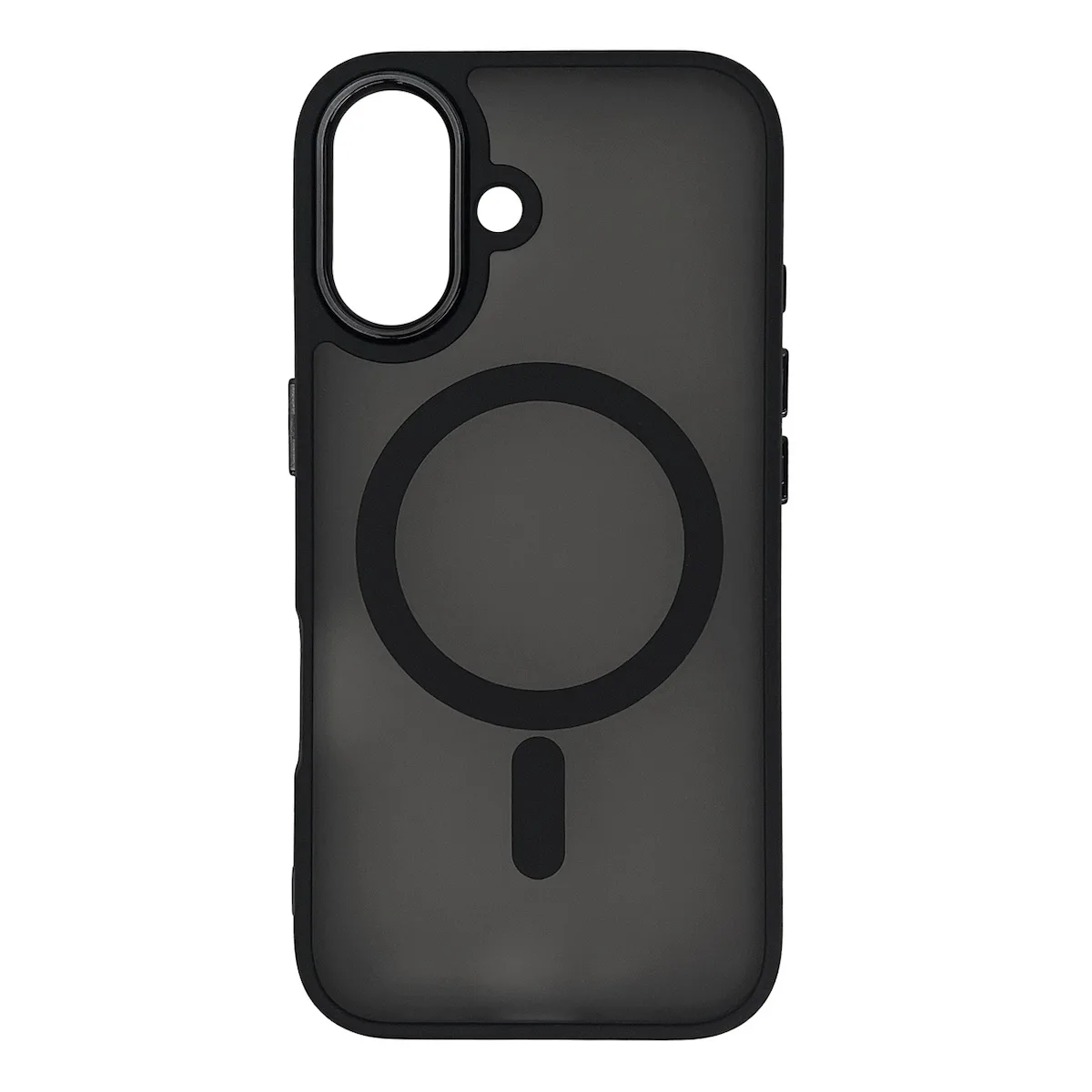 Hurtel MagSafe Back Cover Σιλικόνης για iPhone 17e/16e - Μαύρο