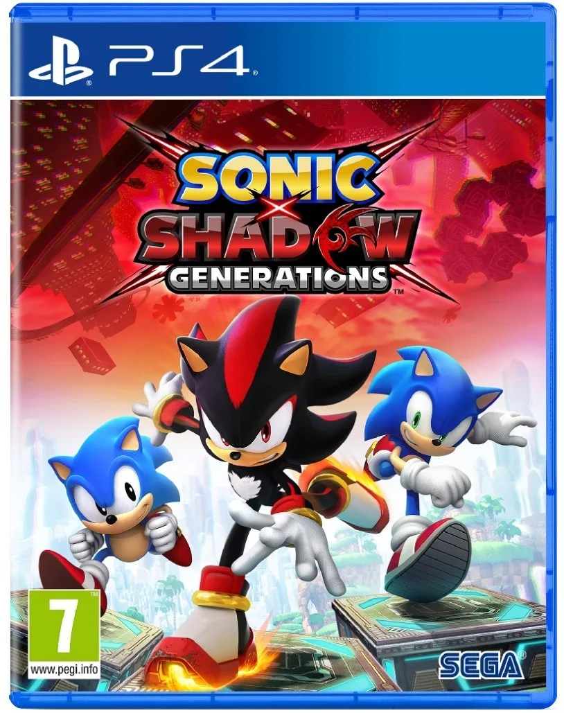 PS4 Sonic X Shadow Generations